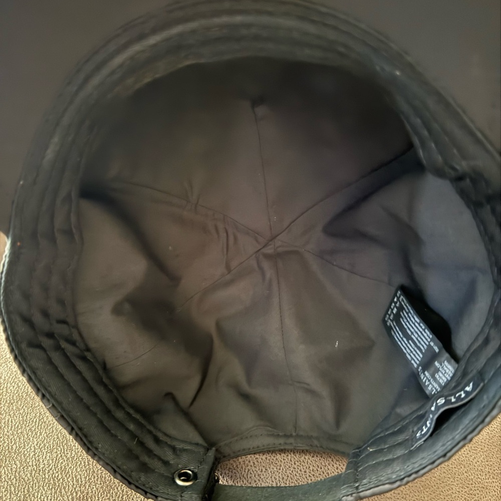 AllSaints Black baseball cap new - Picture 2 of 6